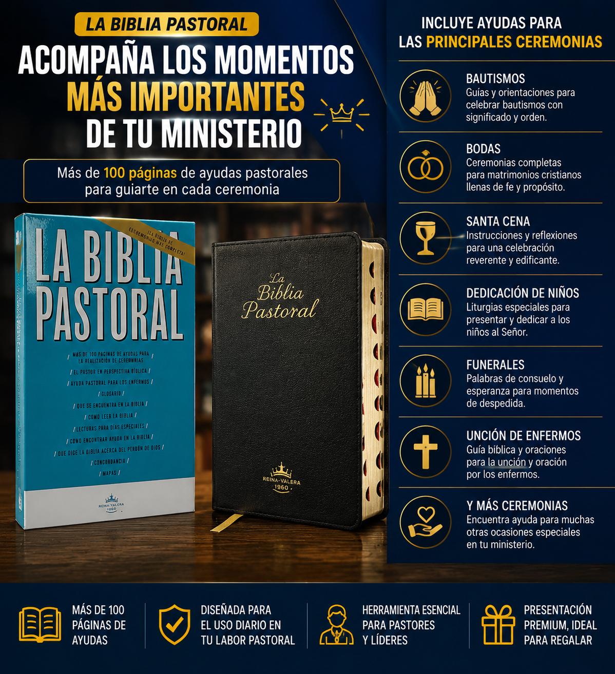 Biblia Pastoral de Lujo