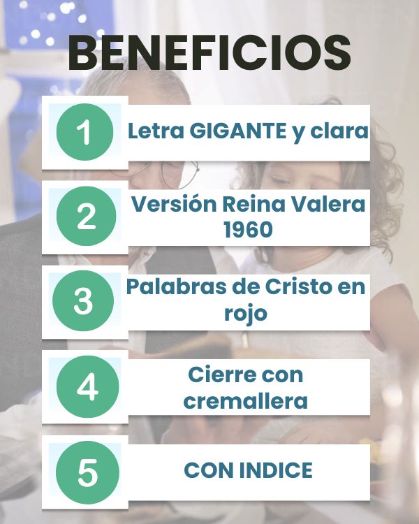 BIBLIA LETRA GIGANTE 14 con indice