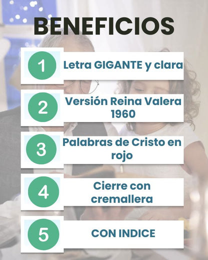 BIBLIA LETRA GIGANTE 14 con indice