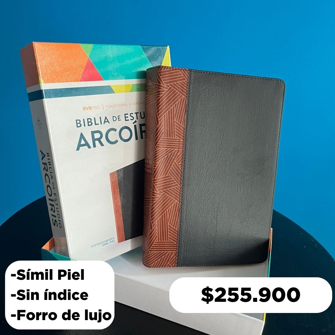 Biblia De Estudio Arco Iris: RVR 1960