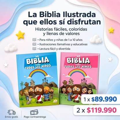 Biblia ilustrada para niños