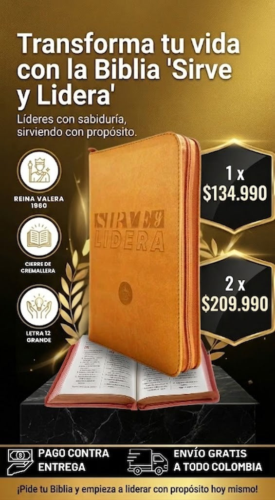 BIblia sirve y lidera