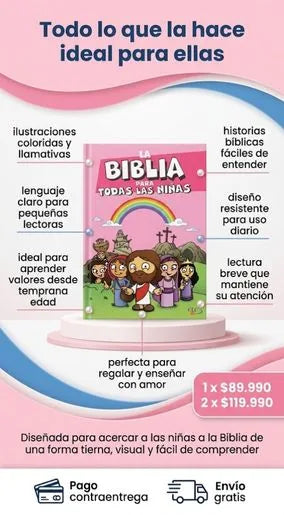 Biblia ilustrada para niños
